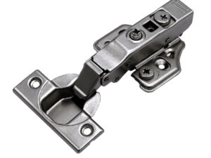 Петля MF Prima All-2-Way 3D, Clip-on, накладная, с доводчиком, мягкий ход, черный никель, в сборе