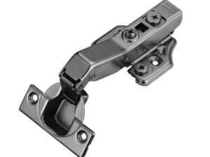 Петля MF Prima All-2-Way 3D, Clip-on, 45* с доводчиком, мягкий ход, черный никель, в сборе