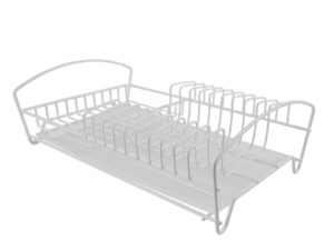 Подставка для посуды настольная белая (38*25,5*12,8), ТП