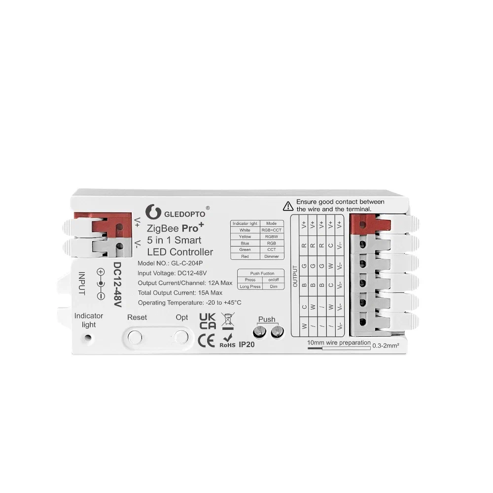 GLEDOPTO GL-C-204P RGB Контроллер для светодиодных лент